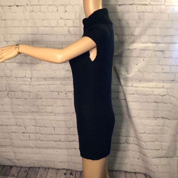 MKM Designs Knit Short Sleeve Sweater Tunic Mini Dress Juniors Large - Picture 5 of 10